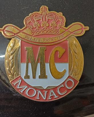 Badge stemma smaltato Auto Monaco
