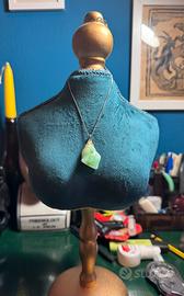 Ciondolo pietra verde