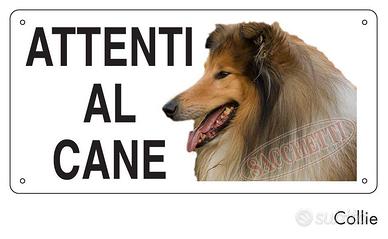 Cartelli attenti al cane varie razze