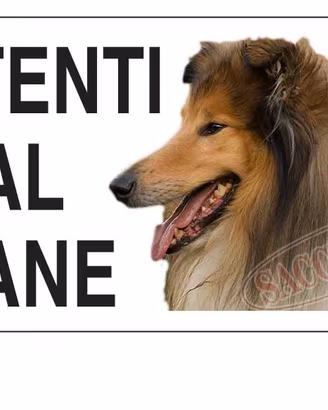 Cartelli attenti al cane varie razze