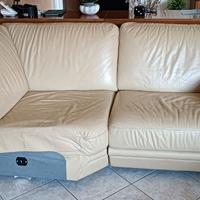 Divano in pelle Divani&Divani by Natuzzi