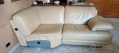 Divano in pelle Divani&Divani by Natuzzi