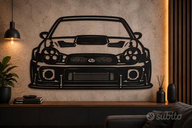 wall art Subaru impreza