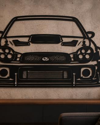 wall art Subaru impreza