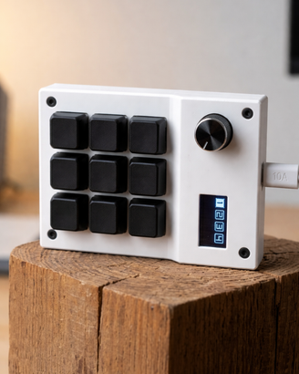 Macrolab - Macropad 3x3 custom con manopola