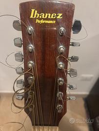 Chitarra 12 corde Ibanez