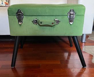 Pouf contenitore rettangolare