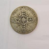 fiorino britannico in argento 1922