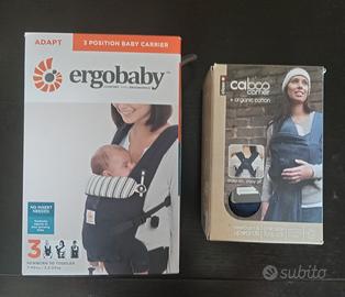 ergobaby marsupio e fascia caboo carriera neonato