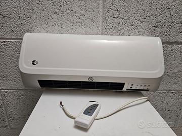 caldobagno 2000w stufetta a muro con timer