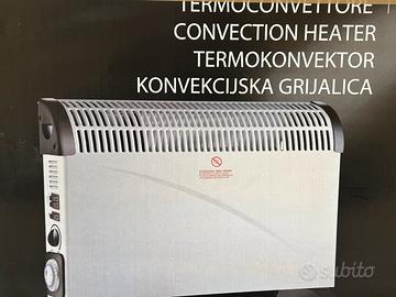 Stufa Elettrica Termoconvettore Intertek 2000W 24h