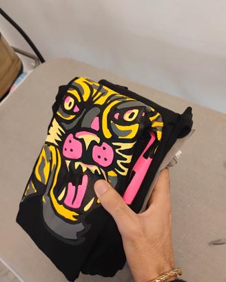 lotto 3 t-shirt Zoo York, Bershka tigre + grigia