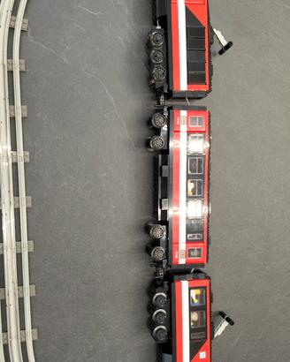LEGO vintage treno 12v 7745 e trasformatore 7864