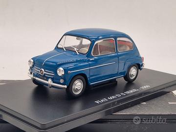 FIAT 600 D I serie - Edicola Vintage Europa - 1/24