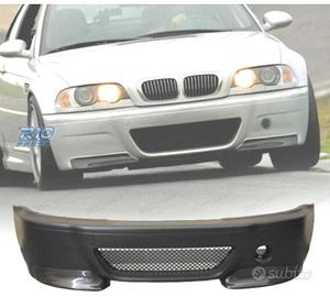 PARAURTI ANTERIORE BMW E46 M3 LOOK CSL SPLITTERS C