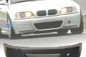 PARAURTI ANTERIORE BMW E46 M3 LOOK CSL SPLITTERS C