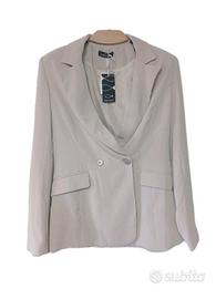 tailleur Guarracino beige taglia M 