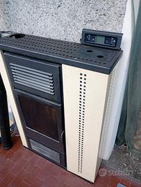 Stufa a pellet slim Palladio Scozia 10 kW 