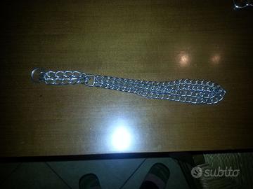 collare in metallo usato x cani taglia medio-grand