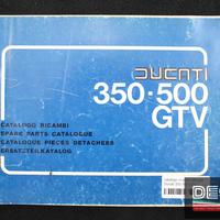 Catalogo ricambi ufficiale Ducati 350 500 GTV