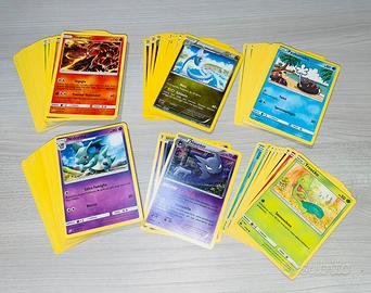 Carte pokemon serie sole e luna