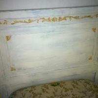 Letto arte povera shabby