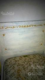 Letto arte povera shabby