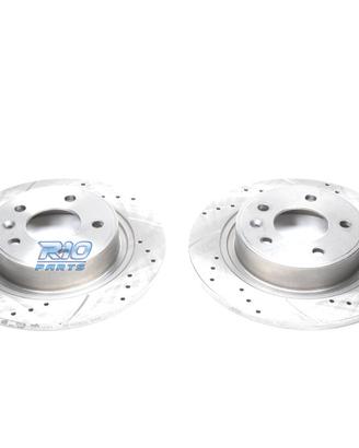 DISCHI FRENO FORATI E SCANALATI PER FORD