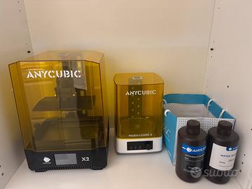 Stampante 3D ANYCUBIC + wash and cure