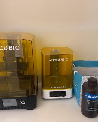 Stampante 3D ANYCUBIC + wash and cure