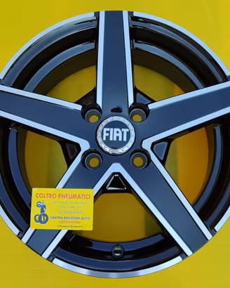 4 Wheels Cerchi In Lega NUOVI da 14 Fiat 4x98
