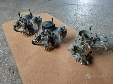 Carburatori Dellorto e Weber per Fiat uno