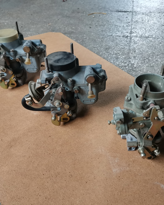 Carburatori Dellorto e Weber per Fiat uno