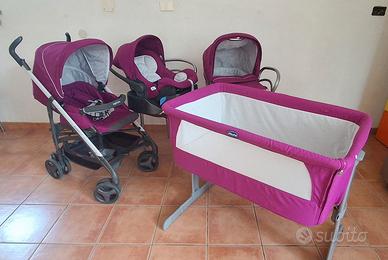 trio zippy completo CHICCO  + nex to me CHICCO
