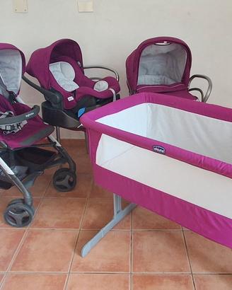 trio zippy completo CHICCO  + nex to me CHICCO