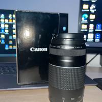 obbiettivo canon ef 75-300