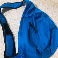 Zainetto monospalla centrix blu