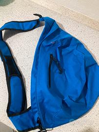 Zainetto monospalla centrix blu