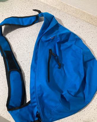 Zainetto monospalla centrix blu