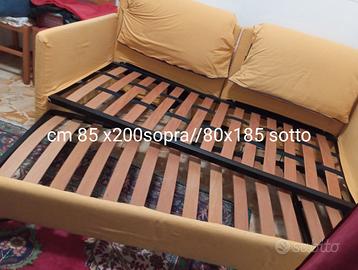 letto fatto a divano
