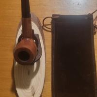 pipa artigianale in legno di radica di ulivo 