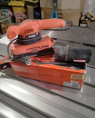 Levigatrice orbitale e Sega circolare black Decker