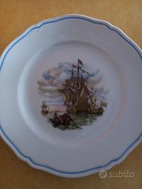 Piatto Richard Ginori veliero