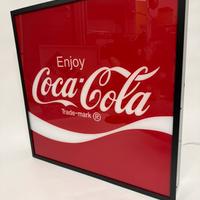 Insegna luminosa coca cola vintage