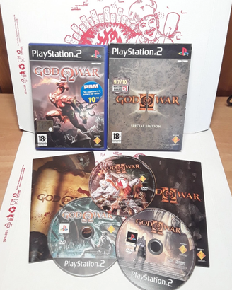 God of War 1 + 2 Special Edition PS2