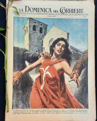 La Domenica del Corriere 6 aprile 1952 Titanic