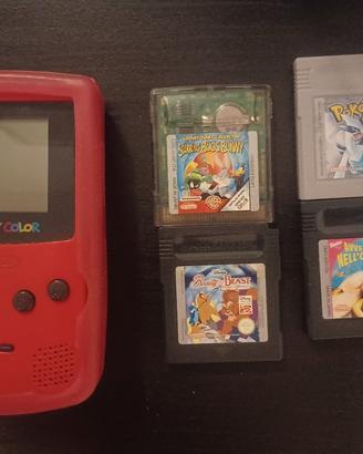 Game Boy Color + 4 giochi