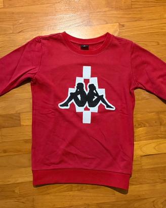 Felpa Marcelo Burlon x Kappa Rossa