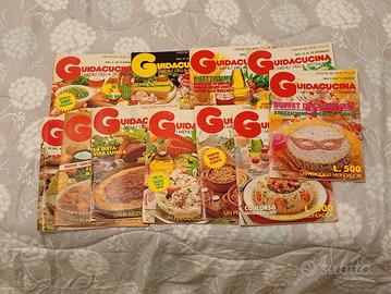 Lotto 11 Riviste "Guida Cucina" Mondadori 1981/84 