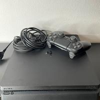 PS4 con scatola e 2 pad